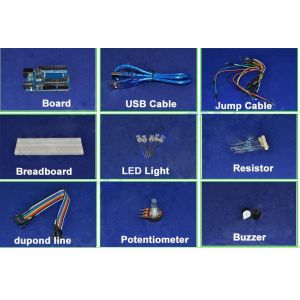 I2C Controlled Starter Kit for Arduino , Rfid Stepper Motor Learning Kits
