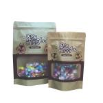 Custom Cookies Standup Bolsas De Papel Para Comida Horizontal Snack Packaging