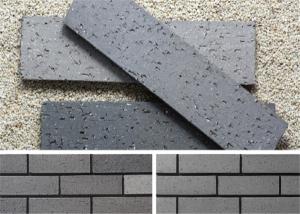China Outside Decorative Brick Veneer Wall Panels Clay Wall Building Material With Rough Surface factory