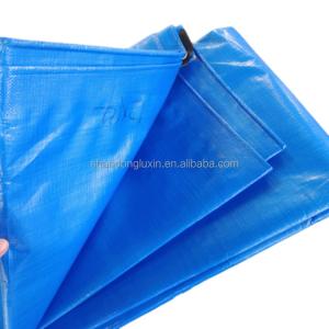 China UV Resistant Reinforced Tarpaulin for Agriculture/Industrial Cover Stripe Style factory