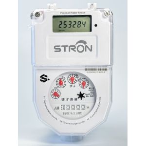 China DN25 STS Prepaid Multi jet Water Meter With Stepped Price Setting Function factory