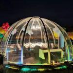 Outdoor camping Spherical star tent Hotel Homestay Room Star Room pc transparent