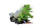 foton 8*4 cement lorry 12m3 diesel cement concrete mixer truck with pump for