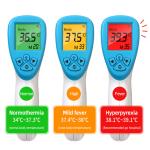 No Touch Digital Forehead Thermometer , Adult Non Contact Medical Thermometer