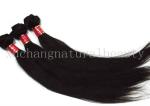 Malaysian 100 Virgin Human Hair Extensions Straight Natural Black