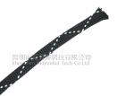 Tube Cover Cotton Braided Sleeving Custom Length For Automotive Industries