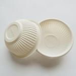Microwave Safe CPLA Dinnerware Biodegradable Disposable Bowls Non Toxic