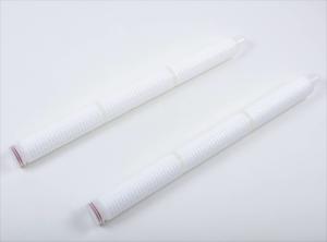 China 1.5μM 30&quot; Glass Fiber Pleated Water Filter Cartridge For Pharmaceutical Air Prefiltration factory