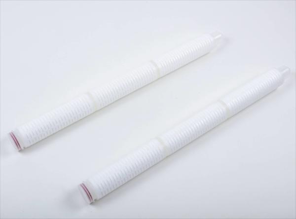 1.5μM 30" Glass Fiber Pleated Water Filter Cartridge For Pharmaceutical Air