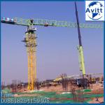 4tons QTP5010 50meters Flat Top Types of Tower Crane Quotes