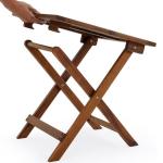 Small Folding Garden Table Side Patio Outdoor Coffee Tea Drinks Teak Wood Picnic