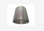 Slot 0.04mm Thickness 2.3mm Wedge Wire Basket For Well Drilling