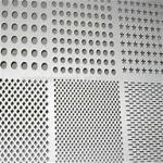 Anodized Polishing Stainless Perforated Plate With 6mm 8mm Hole