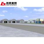 Against Corrosion Prefabricated Steel Hangar Buildings Customized
