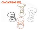 Golden Chrome Plating Double Cone Springs Opening Diameter 80 - 130mm