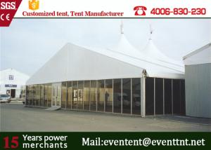 China Large A Frame Tent Party Tent Aluminum Frame Material With Floor System SGS factory