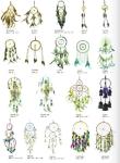 Dreamcatcher Gift checking Dream Catcher Net With natural stones Feathers Wall