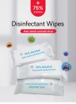70% Isopropyl Alcohol Prep Pad Disposable Wet Wipes For Coronavirus