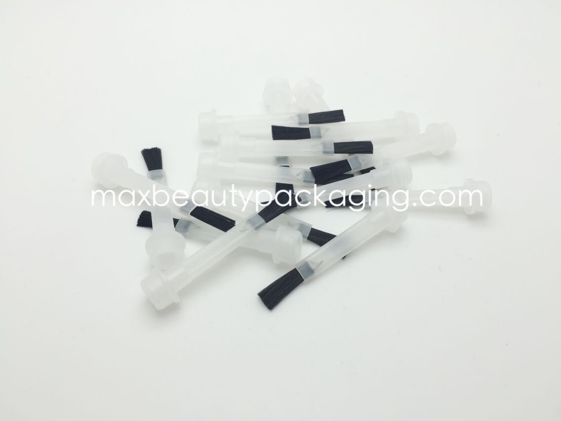 nail polish brush flat brush with 880/660 original dupont filaments different size and hair length nail polish packaging