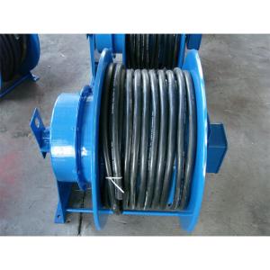 China Grounding Retractable Wire Rope Reel , Commercial Hose Reel Heavy Duty factory