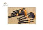 Horse Hair Plastic Handle 155MM Facial Makeup Brushes