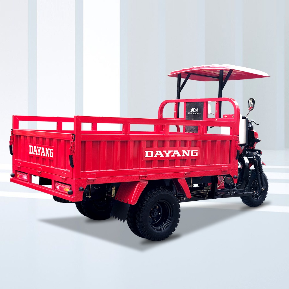 800W Water-Cooled Engine 350cc Motorcycle Tricycle for Heavy Loading Cargo Transport
