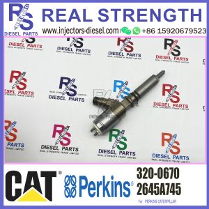 GENUINE AND BRAND NEW FUEL INJECTOR 2645A745, 2645A733, 2645A717, 320-0670,