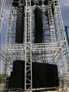 China Line Array Sound System And Light truss System Lighting Truss System Silver on sale
