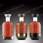 750ML Durian Shaped Flint Glass Spirit Bottles