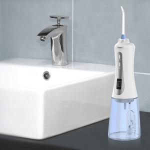 China 1800mAh Portable Cordless Dental Water Jet , OLED Water Irrigator For Mouth factory