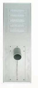 China Deep Cycle Battery LED Street Light with 140LM/W, 6000K, UV Protected PC Sealed Lenses factory