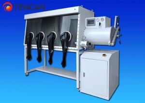 China 1900*1200*930mm Inert Gas Glove Box Double Sides with 8 Glove Ports factory