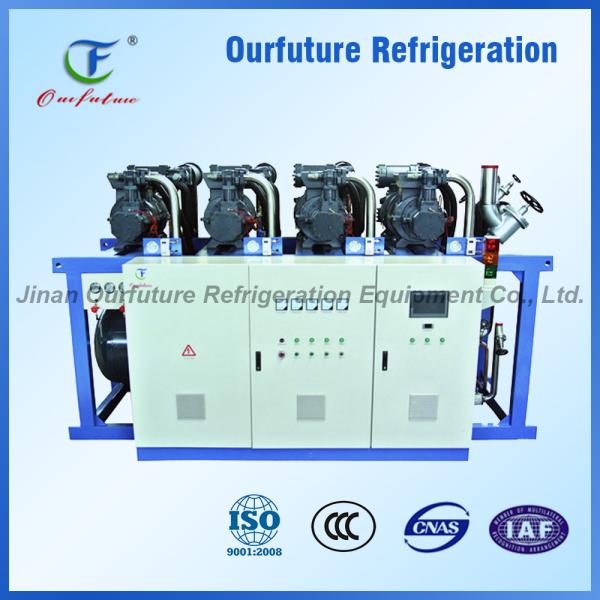 China ZR/ZB/ZF/ZS Refrigeration Compressor Unit With R22/R134a/R407c/R410a Refrigerant factory