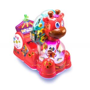 China Make in China kids plastic kiddie rides wonderful deer swing machine for kids arcade room factory