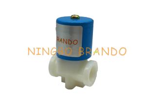 China 1/4'' NPT Plastic Body Water Dispenser Solenoid Valve For RO UV Reverse Osmosis Pure System internal thread factory