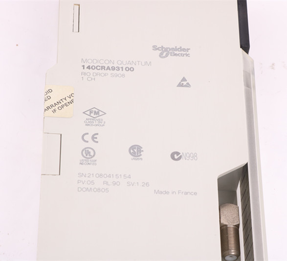 140CRA93100 Schneider Electric 140CRA93100 Modicon Quantum Input Module New In