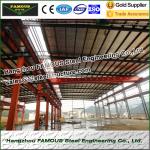 Huge Span Sandwich Panels Covered Industrial Steel Buildings Prefabricated ASTM