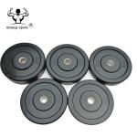 Pure Rubber Barbell Weight Plates , Crossfit Bumper Plates For Competition