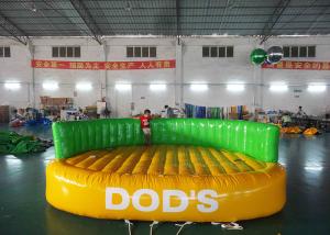 China Crazy UFO Boat Water Games Commerial Best 0.9mm PVC Inflatable Water Toy factory