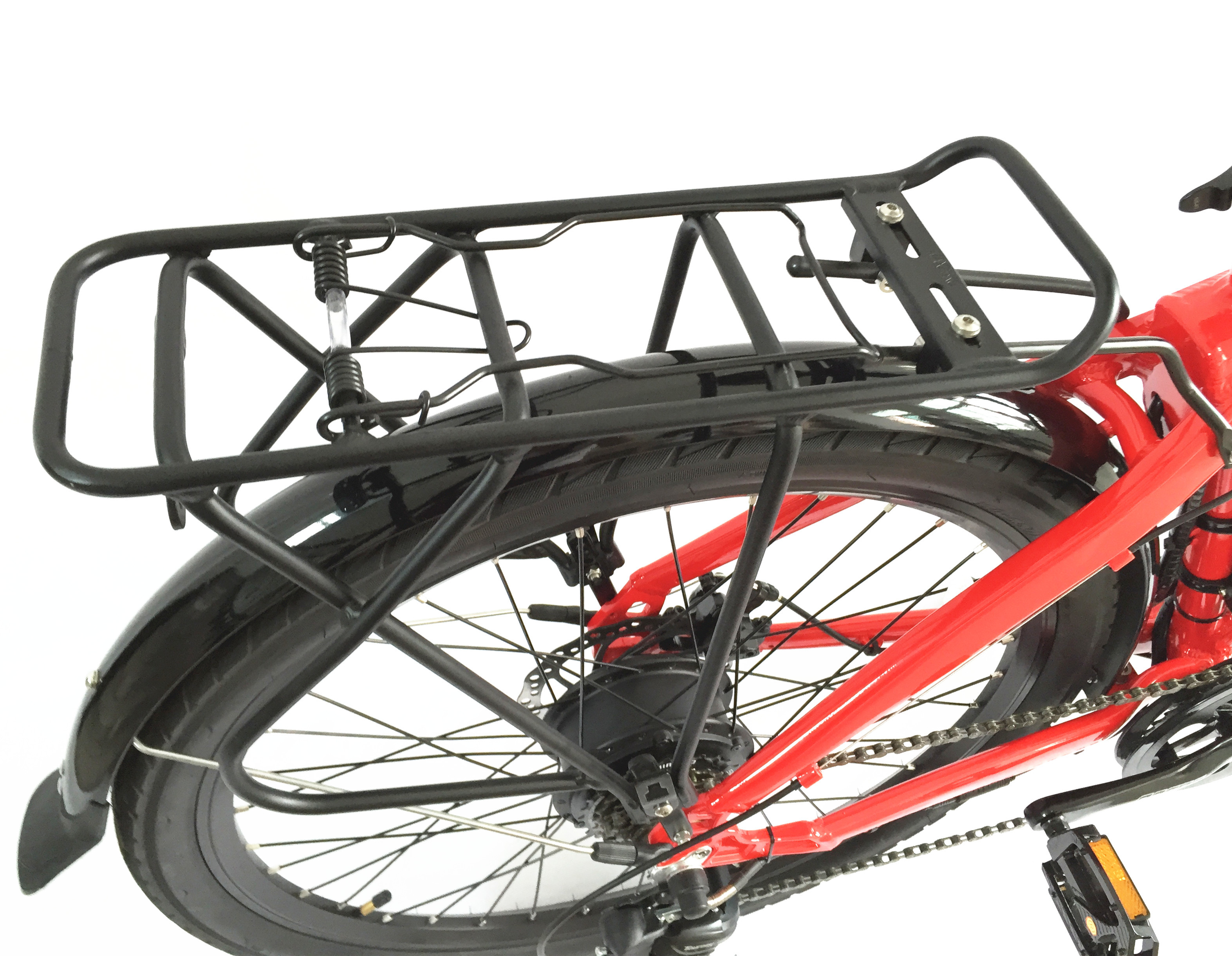 Colorful 350W Electric City Bike With Panasonic Lithium Battery