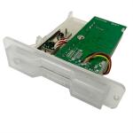 All Track RS232 Magnetic Stripe Card Reader With Semi Transparent Bezels