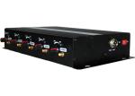 6W Black Remote Control Jammer , GSM / CDMA / 3G Power Adjustable Blocker