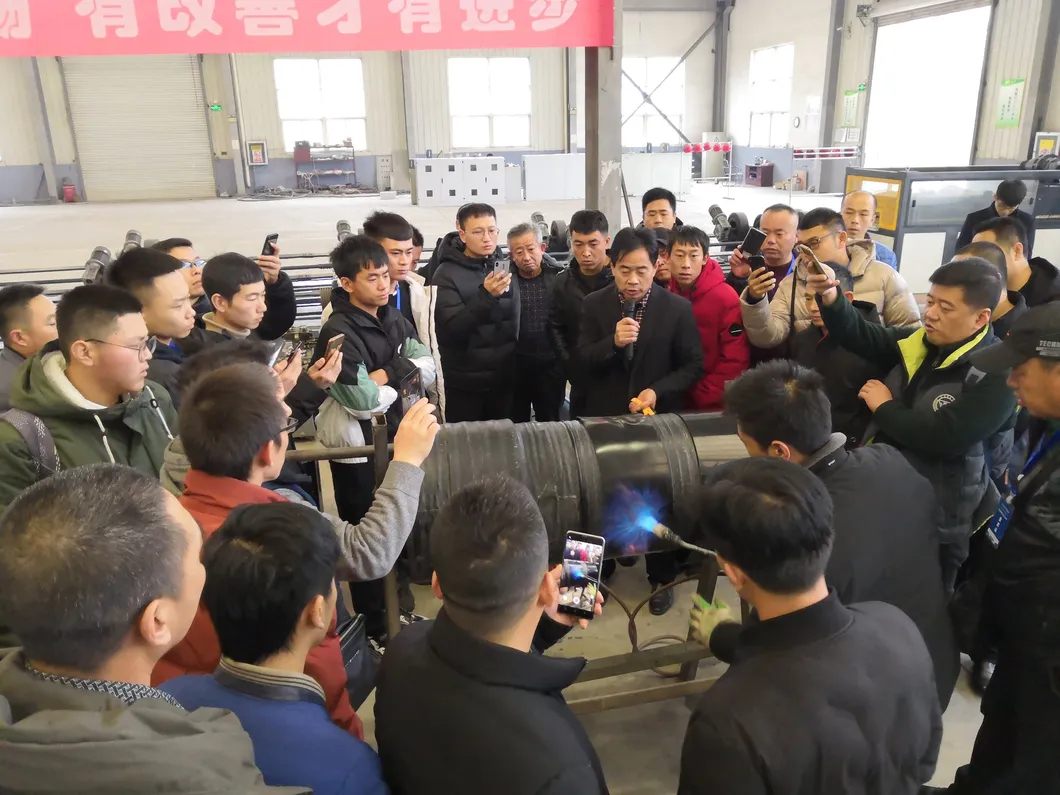 Double Layer HDPE / PP Double Wall Corrugated Water Pipe Extrusion Line Computerized