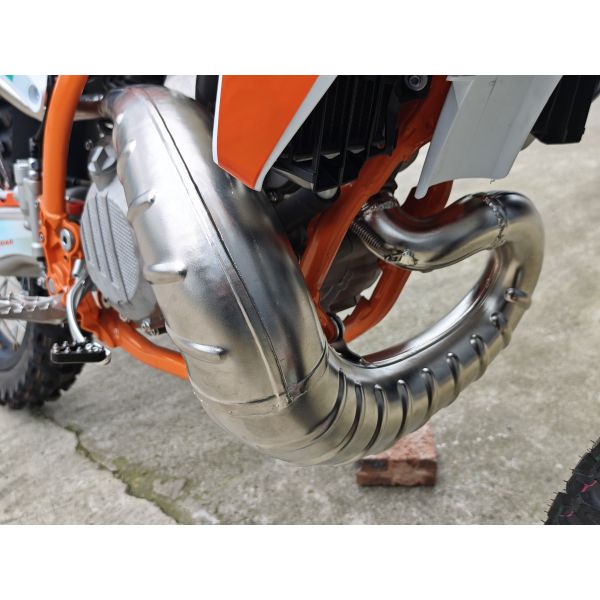 2 Stroke 300cc Enduro Motocross Bike With Single Chamber Dual Mode Front Absorbers