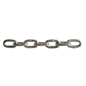 China G30 Electro Galvanised Heavy Duty Welded Chain DIN5685c Long Link Chain Custom factory