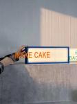 Mobile charging store light box replaceable panel desktop logo signboard