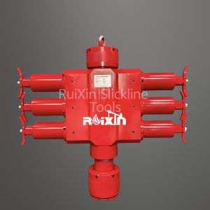 China 15000psi 2.5-6-3/8 Triple Hydraulic Bop Blowout Preventer Wireline Pressure Control Equipment on sale