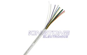 China 0.20mm2 Security Alarm Cable Solid CU / CCA / TCCA Conductor Unshielded in 100M factory
