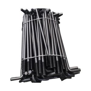 China ISO9001 2015 Certified M10 M16 M24 M20 M25 J L Type Carbon Stainless Steel Anchor Bolts factory