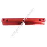 Antirust CNC Precision Turned Parts Red Spray Painting Parts ISO9001